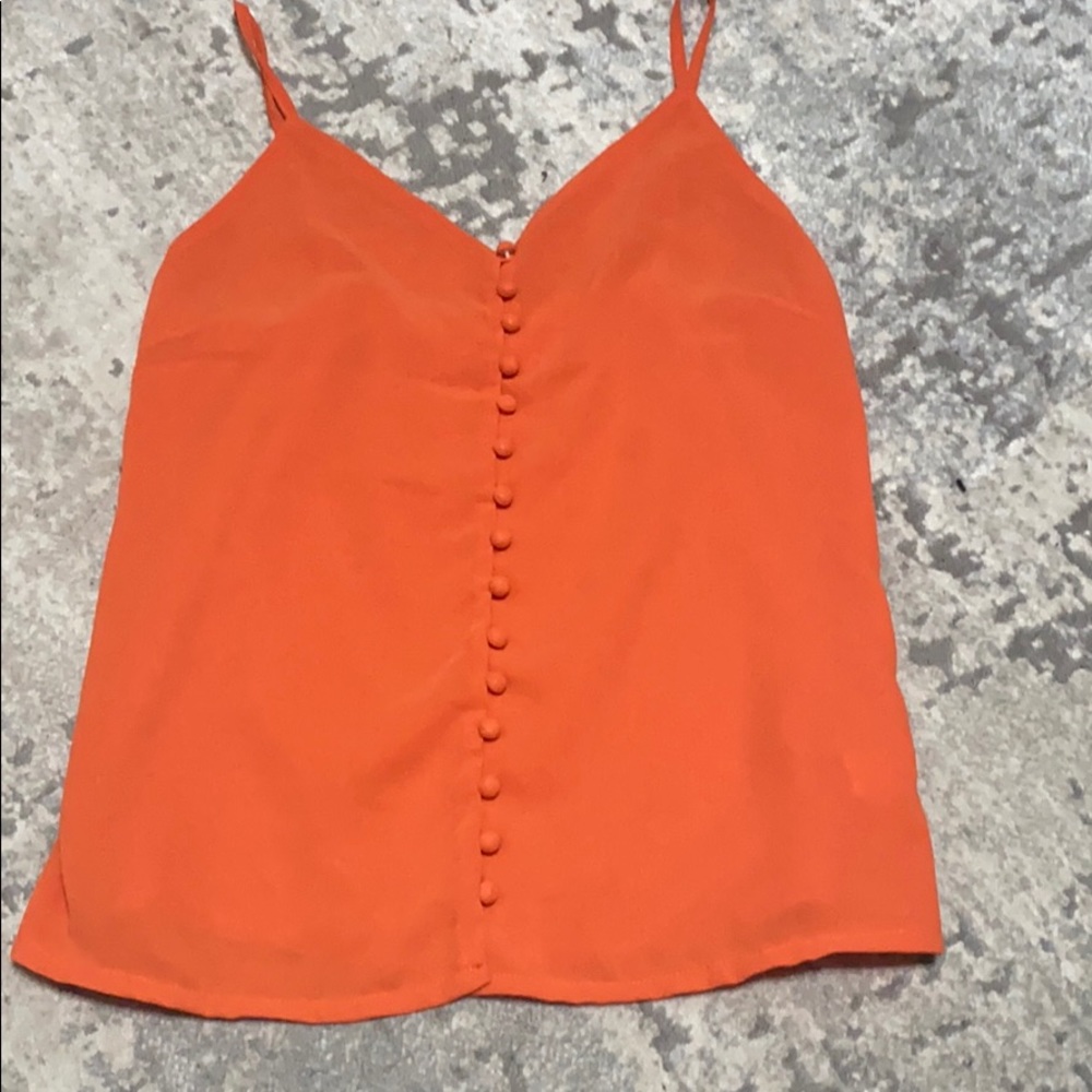 Orange Tank Top